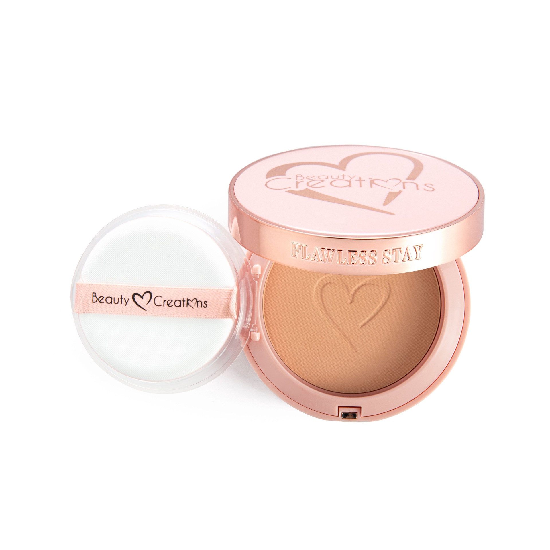 slide 1 of 1, Beauty Creations Flawless Stay Powder Foundation - FSP 10, 1 ct
