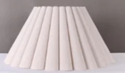 ROOM & RETREAT Rr Scalloped Empire Shade 16" White