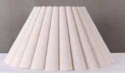 ROOM & RETREAT Rr Scalloped Empire Shade 16" White