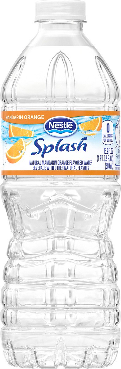 slide 4 of 7, Nestlé Water Beverage, Orange Splash, 1/2 liter