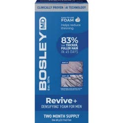 Bosley Mens Drug Free Hair Regrowth 2Mos