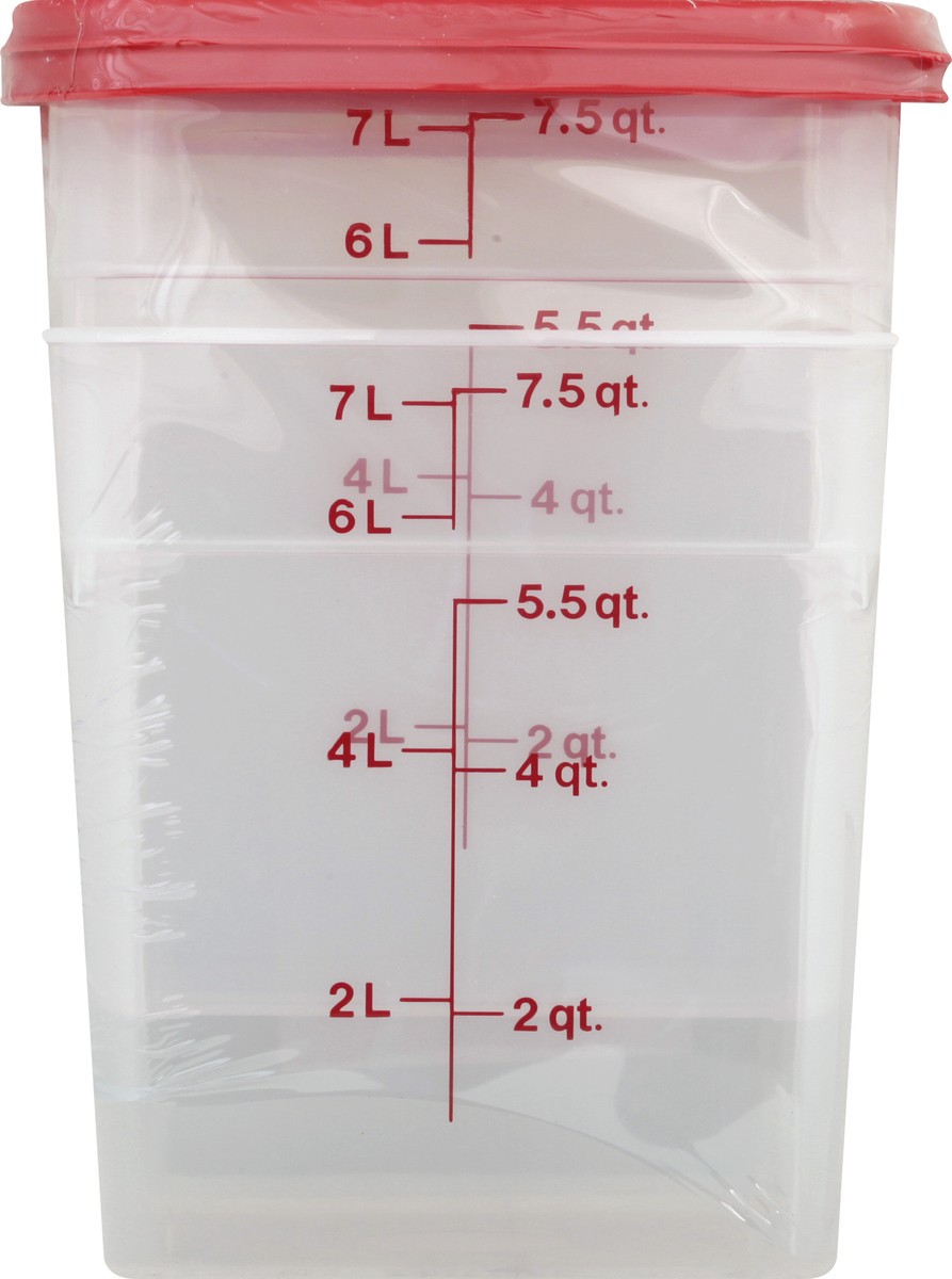 slide 7 of 11, Cambro 8 Quart Food Storage 1 ea, 1 ct