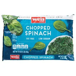 Weis Quality Chopped Spinach