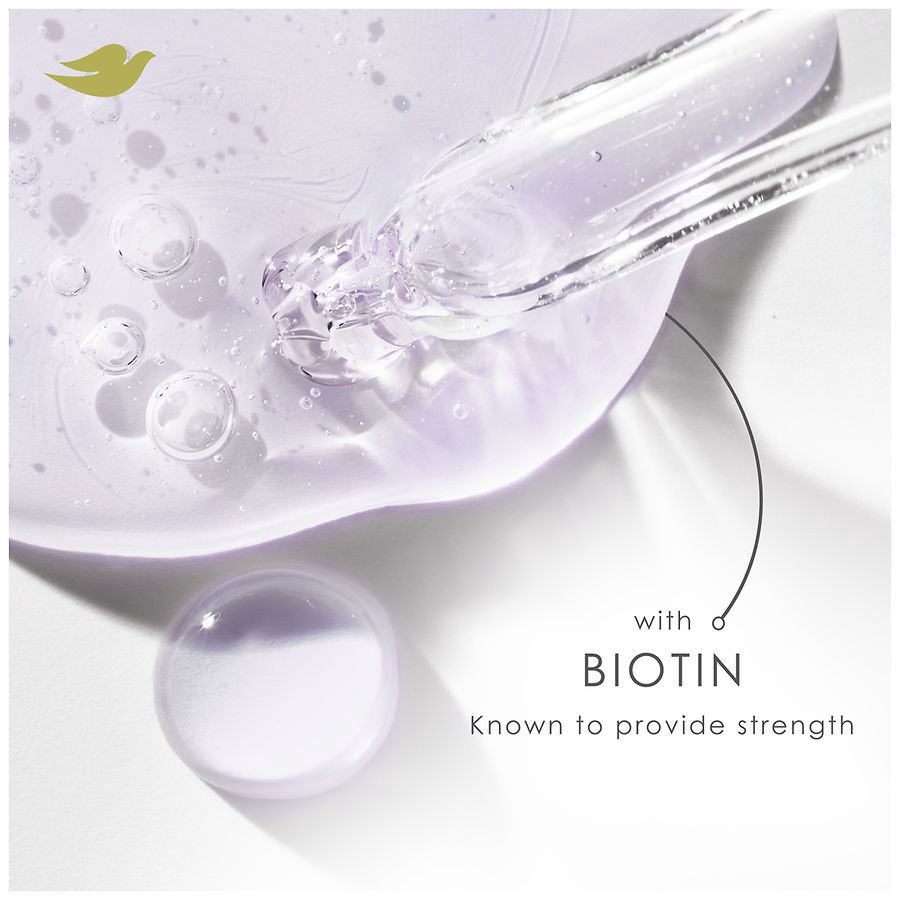 slide 2 of 5, Dove Volume And Fullness Damage Therapy Shampoo, 18 fl oz