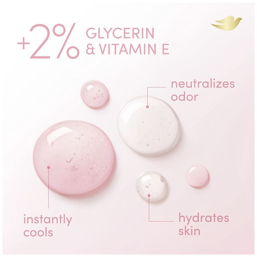 slide 4 of 5, Dove Whole Body Deo Cooling Spray Raspberry & Rose, 4 oz