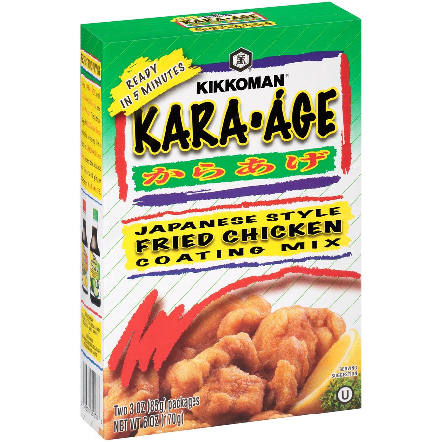 slide 2 of 4, Kikkoman Kara-Age Japanese Style Fried Chicken Coating Mix 2 ea, 2 ct