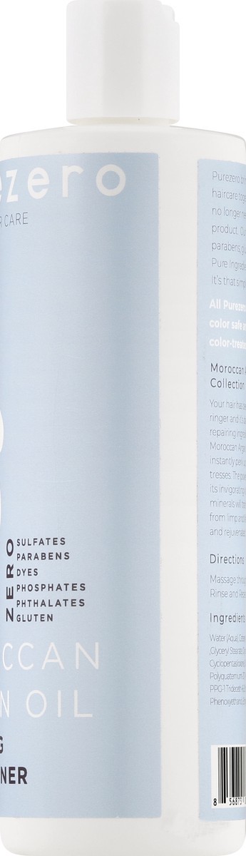 slide 9 of 9, Purezero Moroccan Argan Oil Repairing Conditioner, 12 fl oz