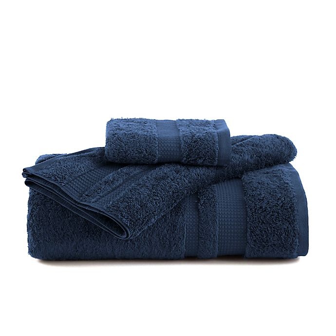 slide 1 of 1, Martex Supima Luxe Bath Towel - Navy, 1 ct