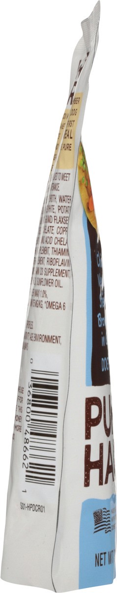 slide 12 of 16, Pure Harmony Dog Food Chicken & Vegetable Stew With Brown Rice In Gravy Dog Food Pouch, 3.5 oz