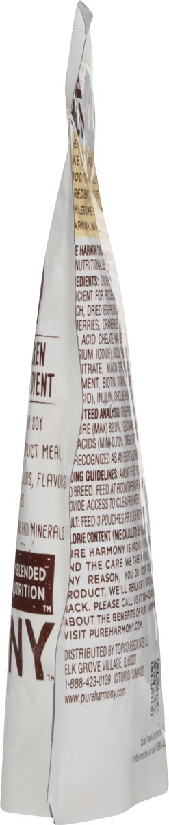 slide 10 of 16, Pure Harmony Dog Food Chicken & Vegetable Stew With Brown Rice In Gravy Dog Food Pouch, 3.5 oz