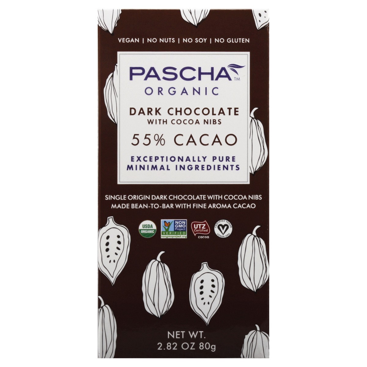 slide 2 of 8, Pascha Dark Chocolate 2.82 oz, 2.82 oz