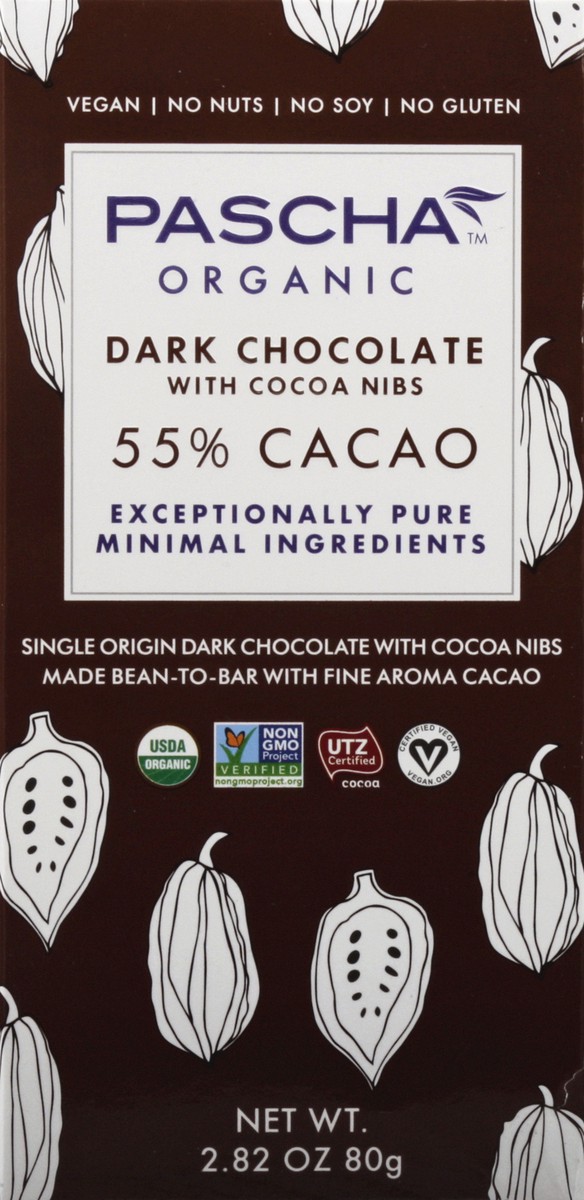 slide 1 of 8, Pascha Dark Chocolate 2.82 oz, 2.82 oz