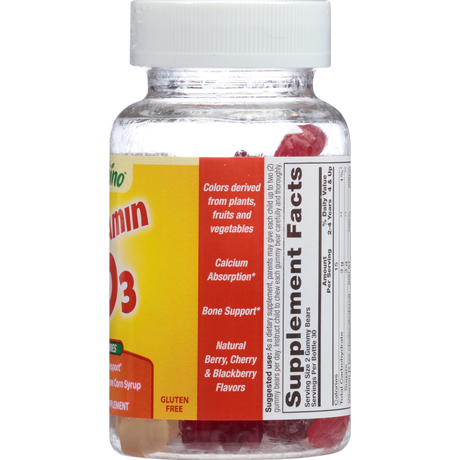 slide 5 of 6, Nutrition Now Rhino Gummy Vitamin D, 60 ct