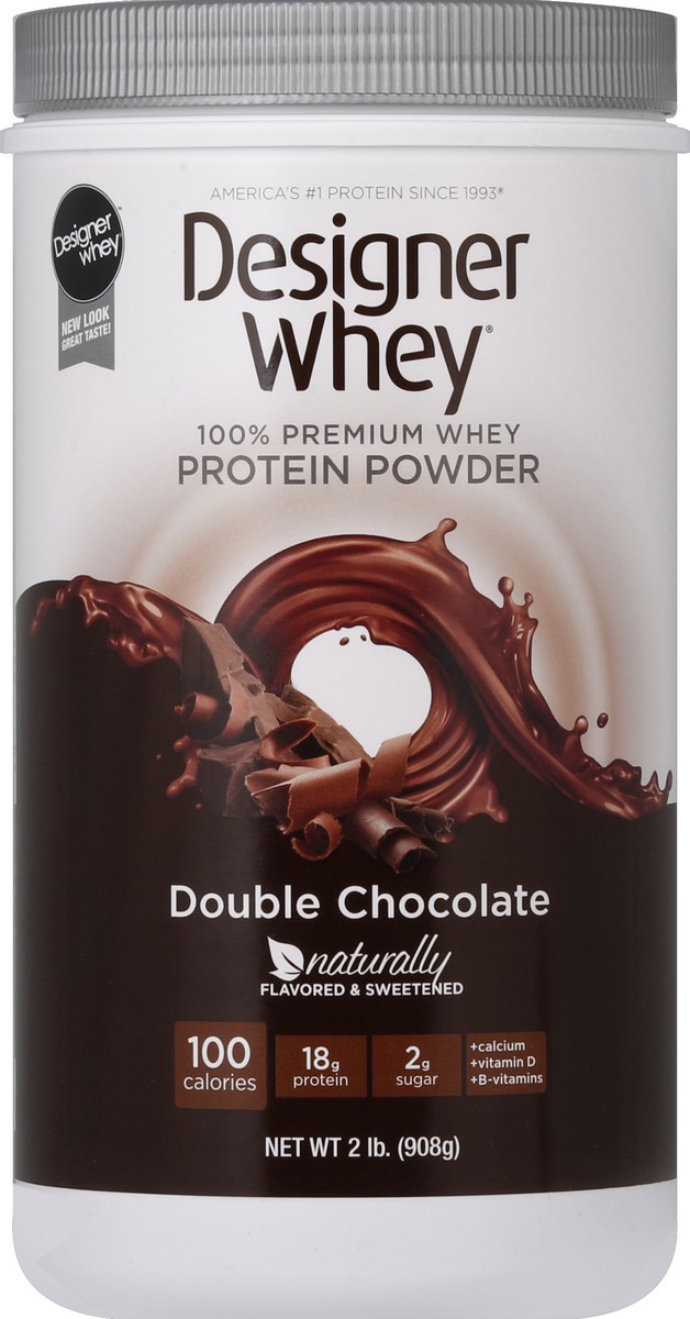 slide 2 of 3, Designer Whey Protein Powder 2 lb, 2 lb