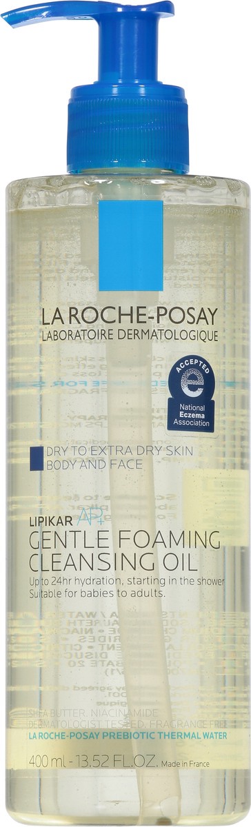 slide 8 of 13, La Roche-Posay Gentle Foaming Cleansing Oil 13.52 fl oz, 13.52 fl oz