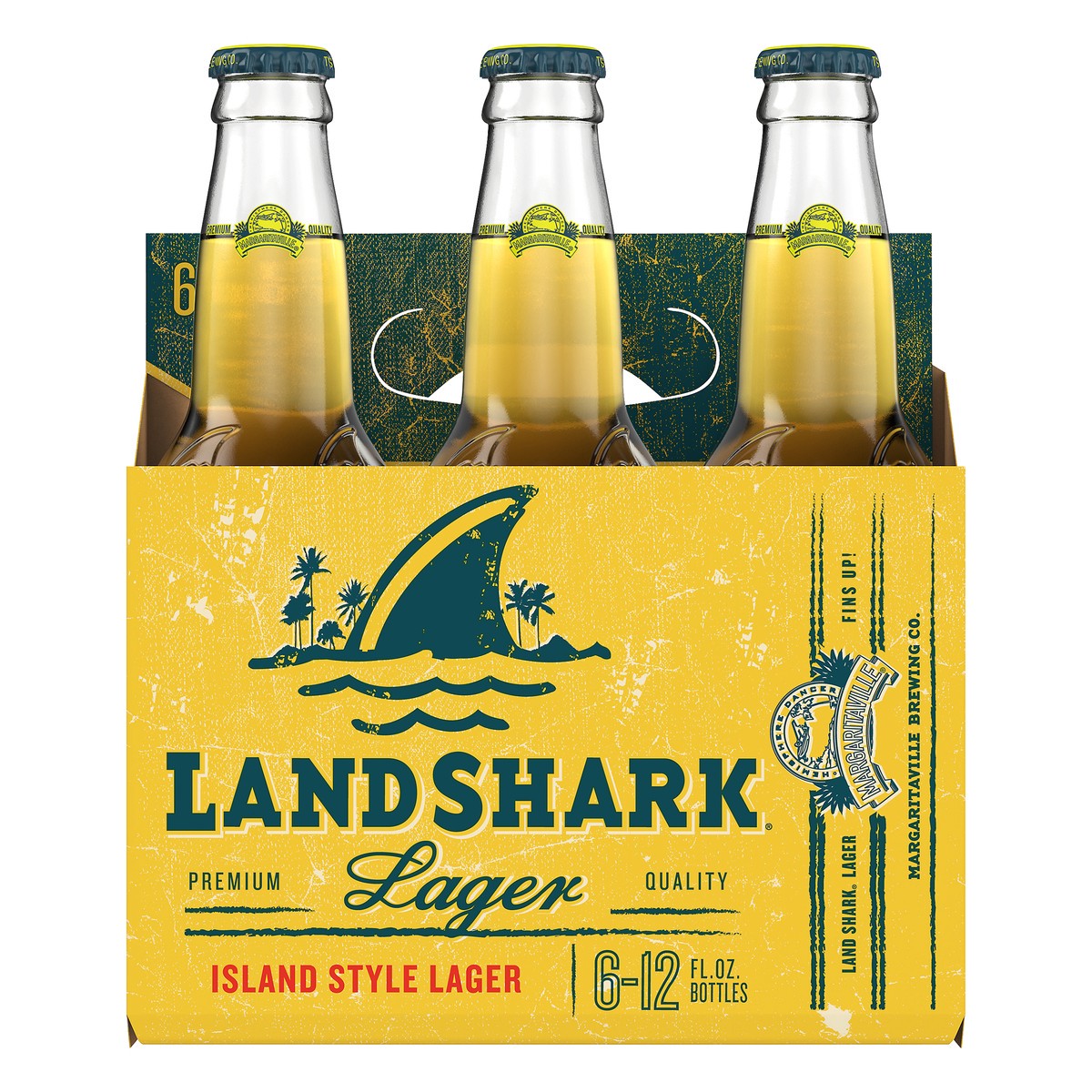 slide 1 of 3, Land Shark Island Style Lager Beer 6 ea, 6 ct