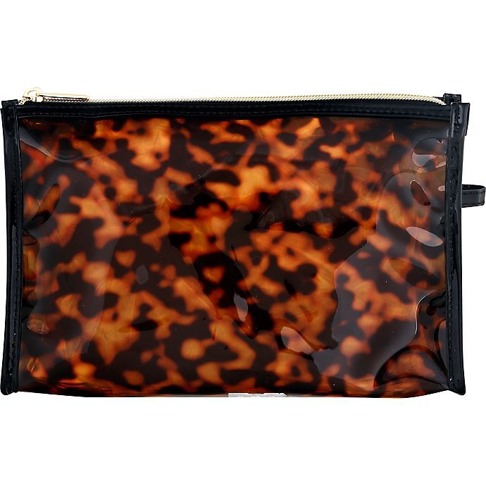 slide 3 of 4, Sophia Joy Organizer Makeup Bag - Tortoise, 1 ct