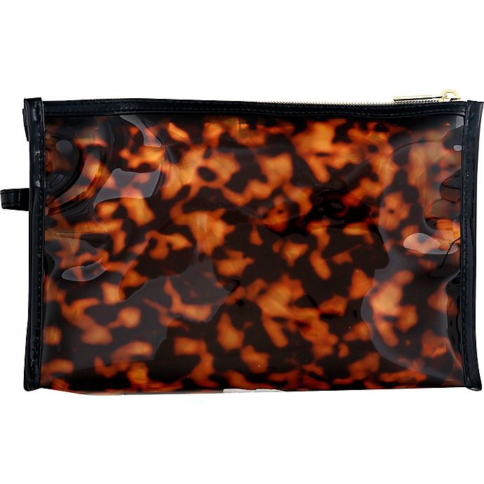 slide 2 of 4, Sophia Joy Organizer Makeup Bag - Tortoise, 1 ct