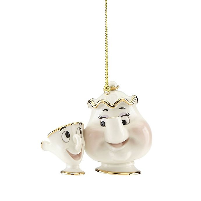 slide 1 of 1, Lenox Disney Mrs. Pots and Chip Christmas Ornament, 1 ct