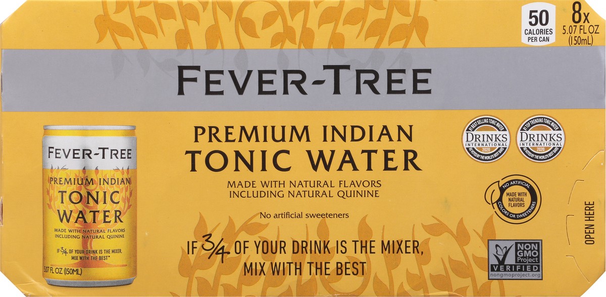 slide 6 of 9, Fever-Tree Fever Tree Indian Tonic Water - 40.56 fl oz, 40.56 fl oz