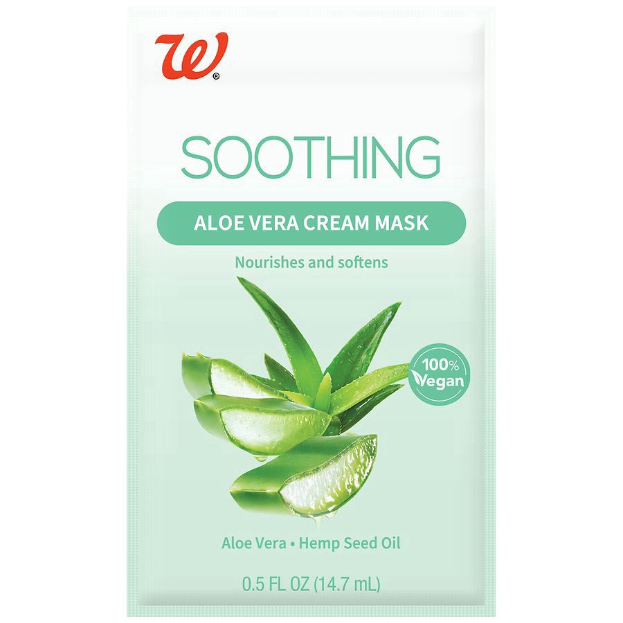 slide 1 of 2, Walgreens Soothing Cream Mask, 1 ct