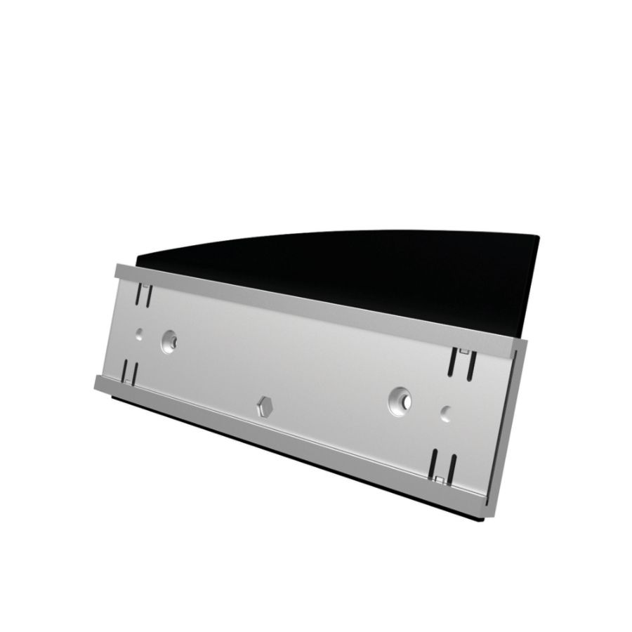 slide 8 of 10, Deflect-O Interior Image Nameplate Sign Holder, Silver & Black, 1 ct