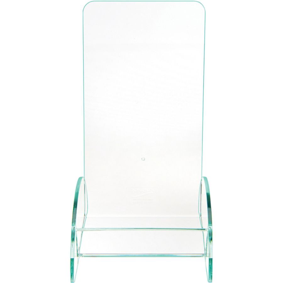 slide 3 of 7, Deflect-O Euro-Style Leaflet Docuholder, Clear/Green, 8 in x 4 1/2 in x 3 3/4 in