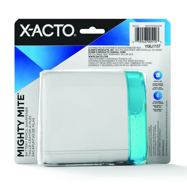 slide 6 of 8, X-Acto Mighty Mite Battery Sharpener, 1 ct