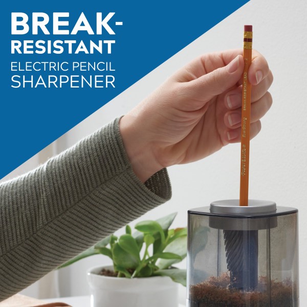 slide 6 of 9, X-ACTO PowerHouse Desktop Electric Pencil Sharpener Black, 1 ct