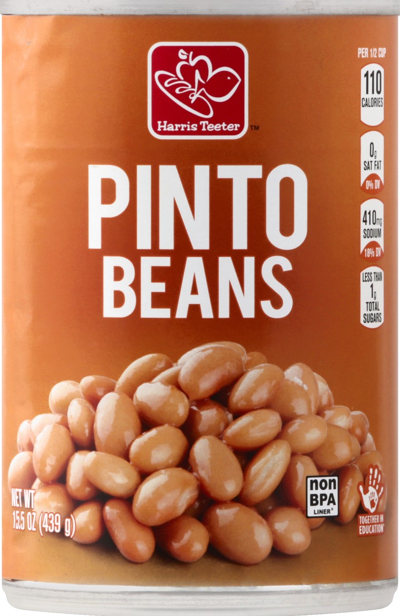 slide 2 of 2, Harris Teeter Pinto Beans, 15.5 oz