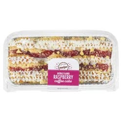 Fresh from Meijer Raspberry Coffee Cake, 14 oz