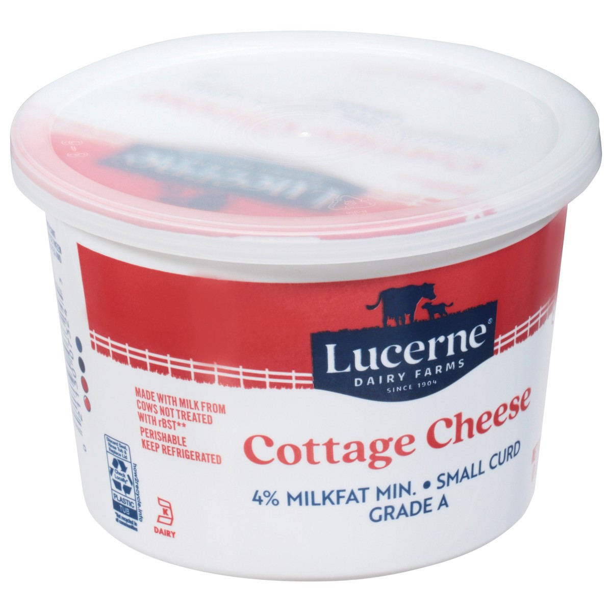 slide 4 of 9, Lucerne Cheese Cottage Small Curd 4% Milkfat Min. - 16 Oz, 16 oz