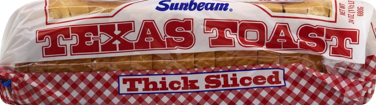 slide 9 of 10, Sunbeam Bread, Texas Toast, Thick Sliced, 24 oz