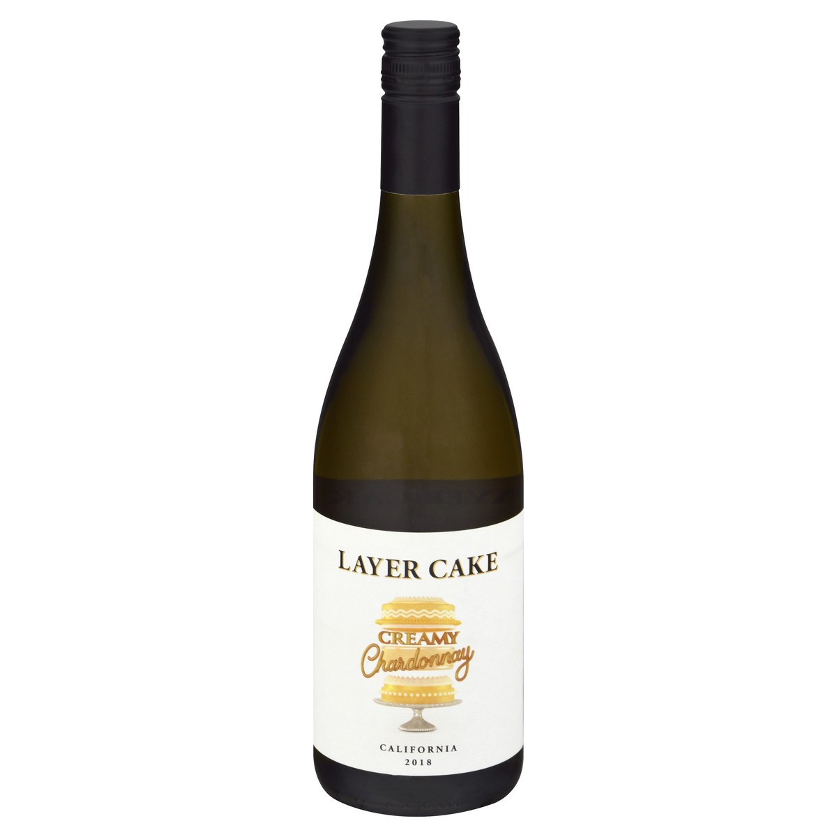 slide 4 of 9, Layer Cake Creamy California Chardonnay 750 ml, 750 ml