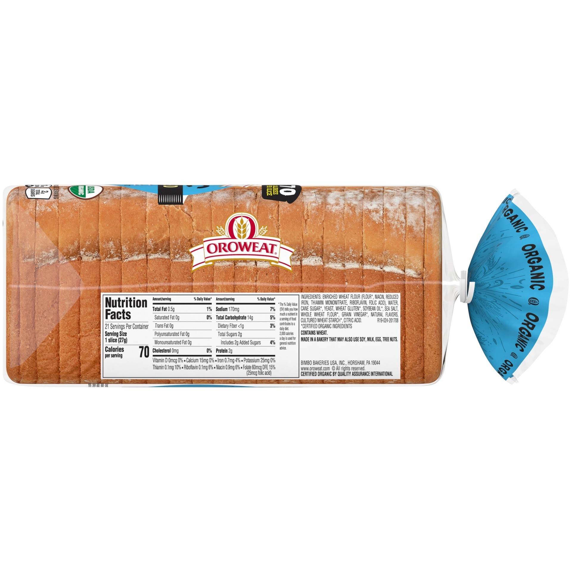 slide 5 of 9, OROWEAT Bread 1 lb, 20 oz