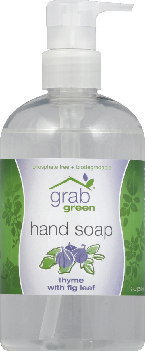 slide 1 of 3, Grab Green Hand Soap 12 oz, 12 oz