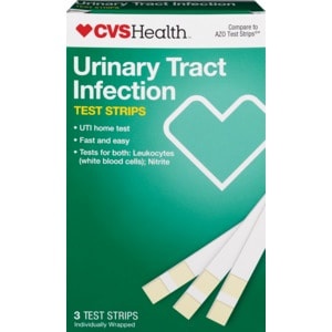 slide 1 of 1, CVS Health Urinary Tract Infection Test Strips, 3 ct