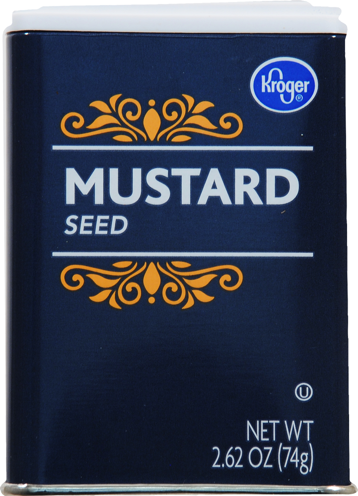 slide 1 of 1, Kroger Mustard Seed, 2.62 oz