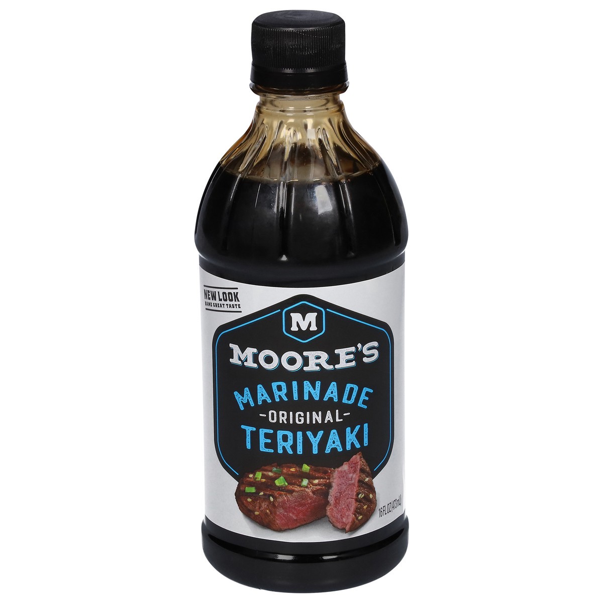 slide 1 of 9, Moore's Teriyaki Marinade, 16 oz