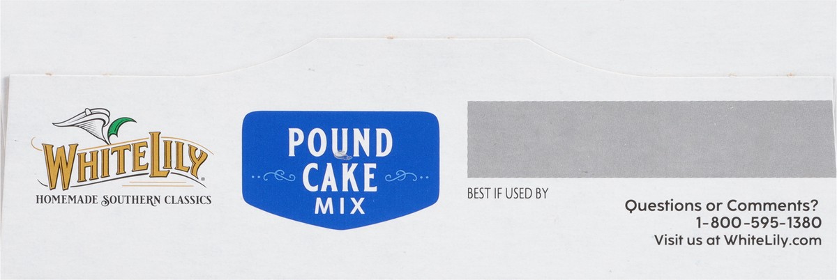 slide 9 of 9, White Lily Pound Cake Mix, 16.2 OZ Box, 16.2 oz
