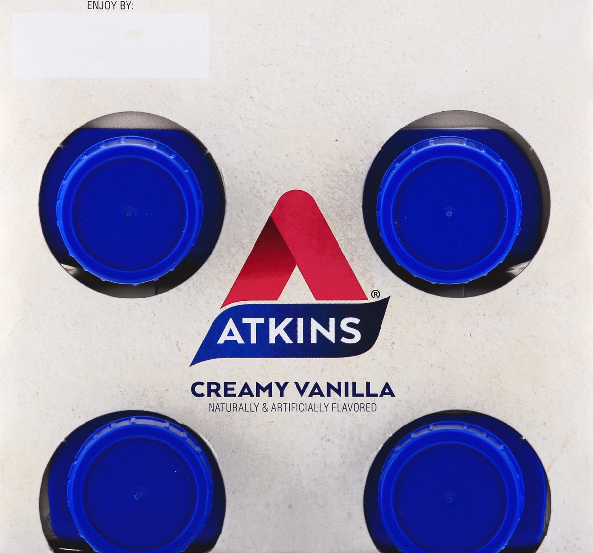 slide 9 of 9, Atkins French Vanilla Nutritional Shake, 4 ct; 11 fl oz