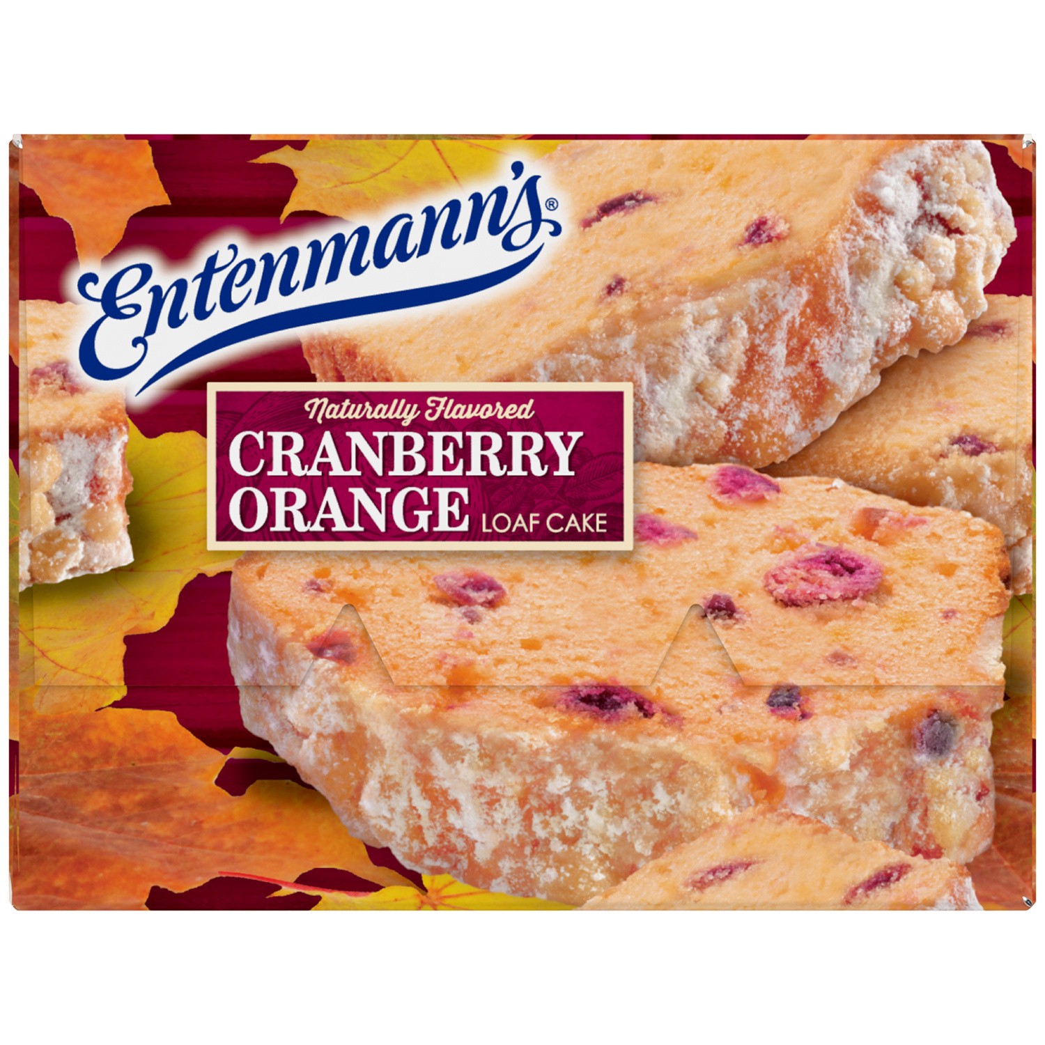 slide 4 of 5, Entenmann's Cranberry Orange Loaf Cake 14.5 oz, 14.5 oz