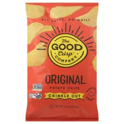 The Good Crisp Company Crinkle Cut Original Potato Chips 5.5 oz