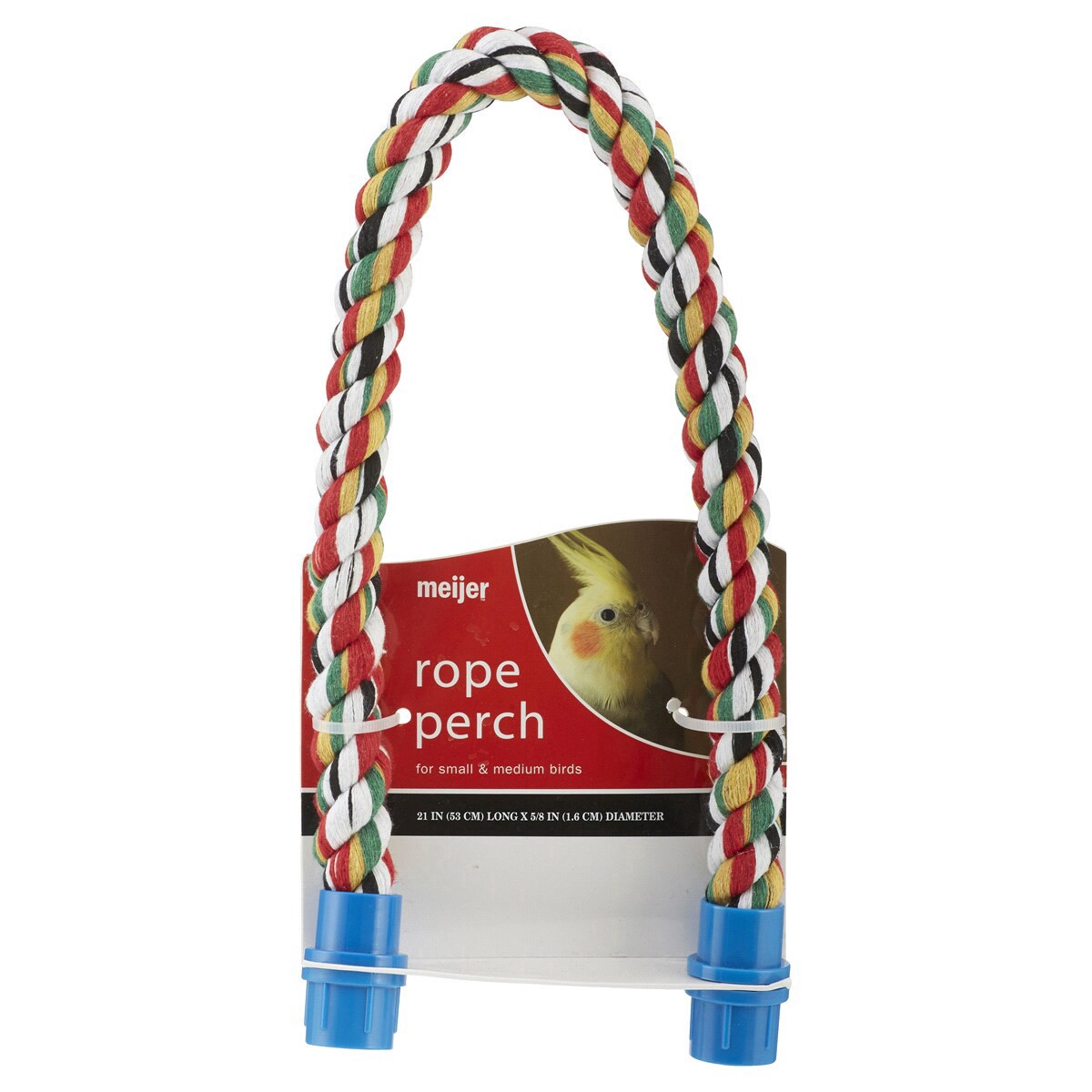 slide 1 of 5, Meijer Bird Rope Perch, 1 ct