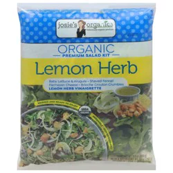 Josie's Organics Lemon Herb Salad Kit