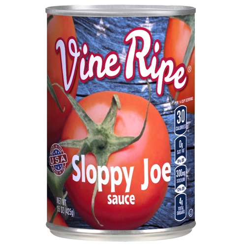 slide 1 of 1, Vine Ripe® sloppy joe sauce, 15 oz