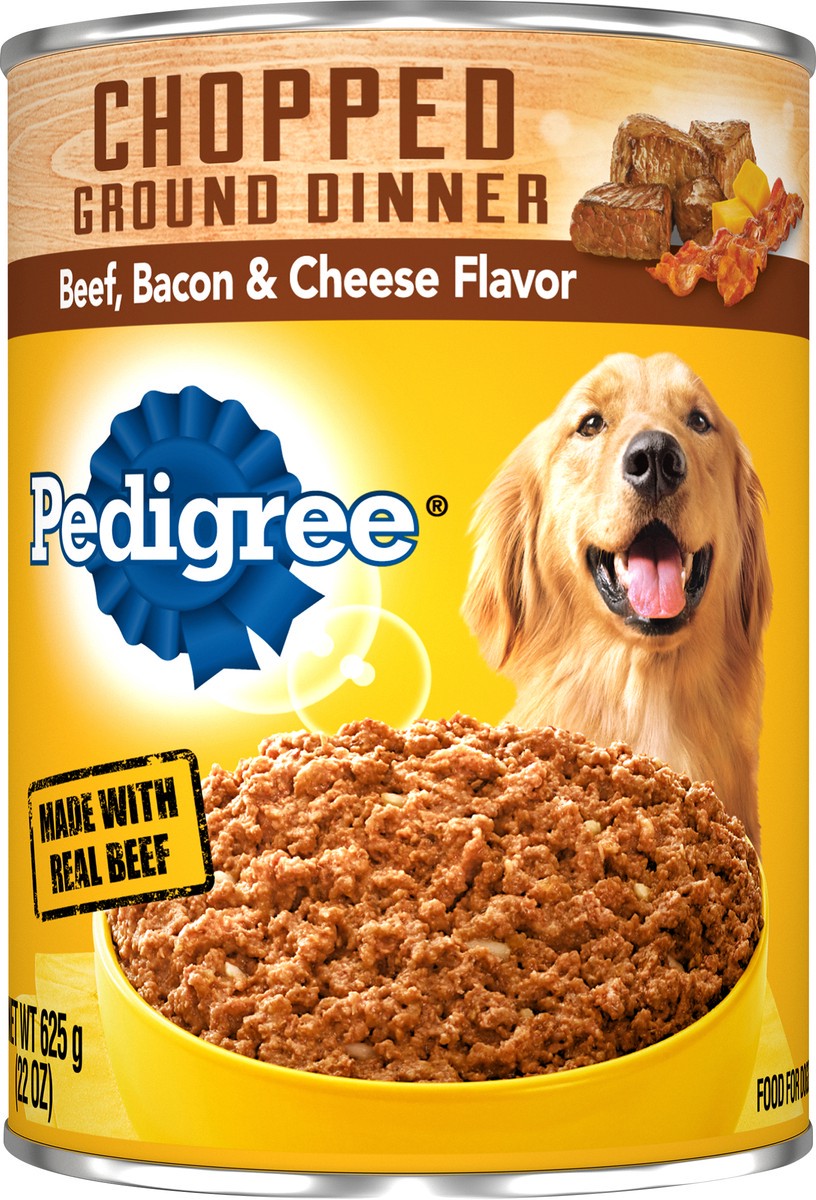 Pedigree chopped ground store dinner with beef