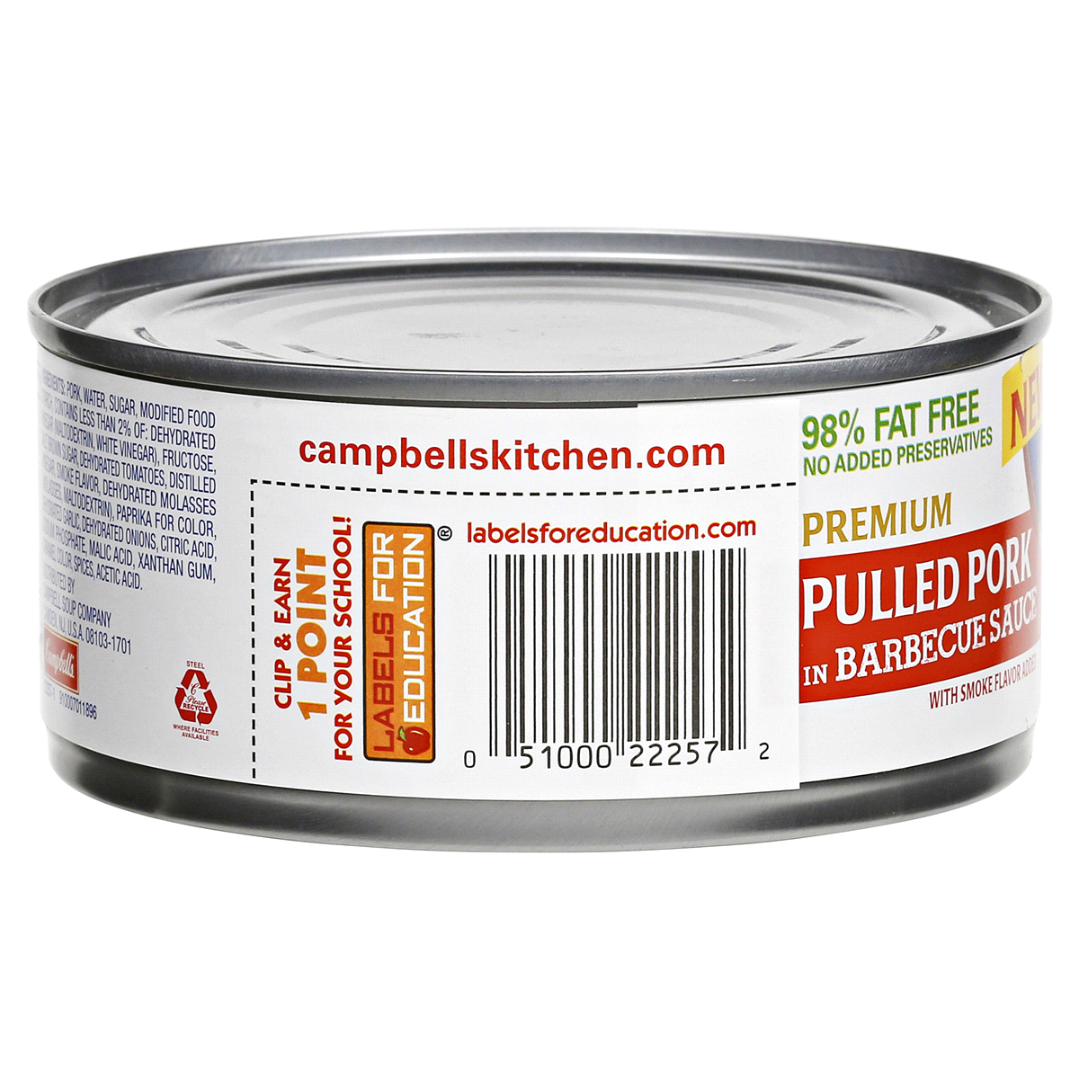 slide 4 of 4, Swanson Premium Pulled Pork In Barbecue Sauce With Smoke Flavor Added, 9.7 oz