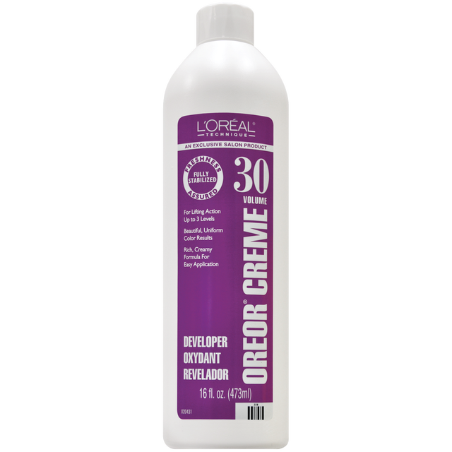 slide 1 of 1, L'Oréal Technique 30 Volume Oreor Creme Developer, 1 ct