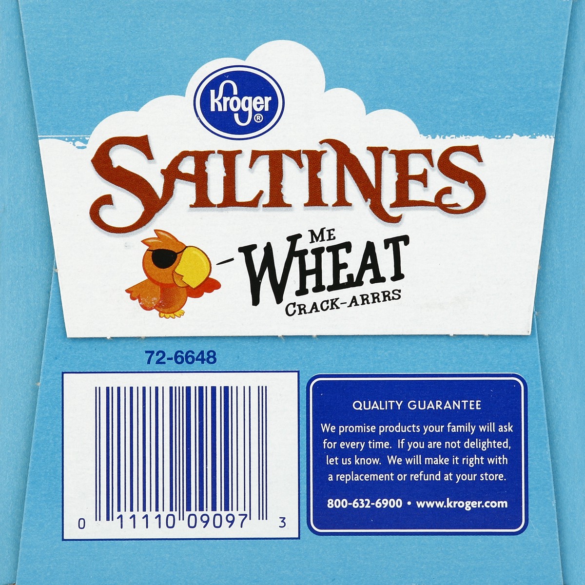 slide 3 of 4, Kroger Saltines Wheat Crackers, 16 oz